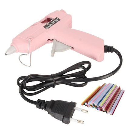 Mini Limpistol Rask Oppvarming Limpistolsett med 100 Limstifter for Hjem DIY Reparasjoner 20W 110240V