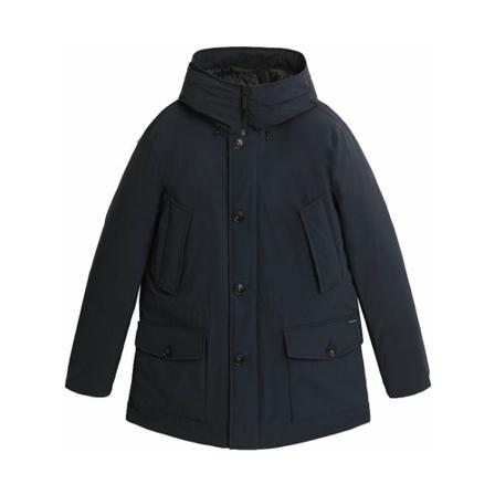Woolrich, Niebieski Artcic Stretch Parka Niebieski, Mężczyzna, Rozmiar: 2XL