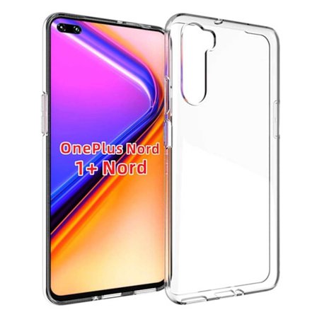 Tynn gjennomskinnelig mobilskall OnePlus North Transparent