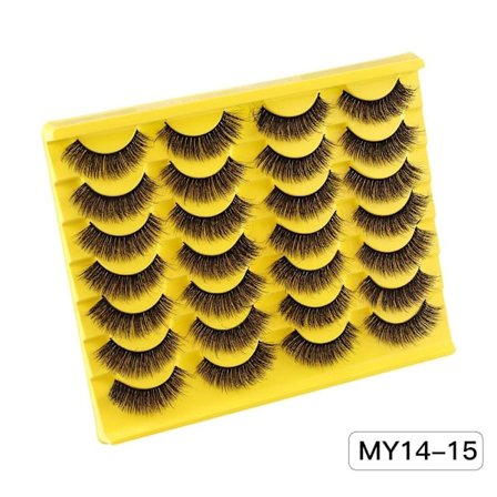 Lösögonfransar Faux Mink Fransar - on stock