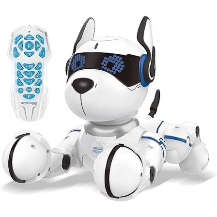 Power Puppy Smart Robot Hund Programmerbar med Fjernbetjening, Da