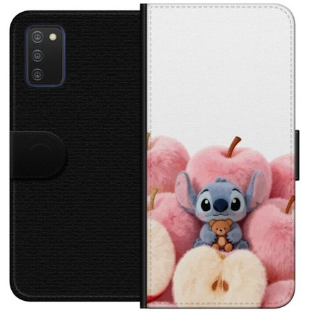 Kompatibel Tegnebogsetui til Samsung Samsung Galaxy A03s Farverig collage med futuristiske pigegruppe karakterer, hjerter og glitter i moderne pop og