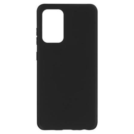 Samsung Galaxy A72 skyddande silikongel flexibelt tunt ljussvart fodral