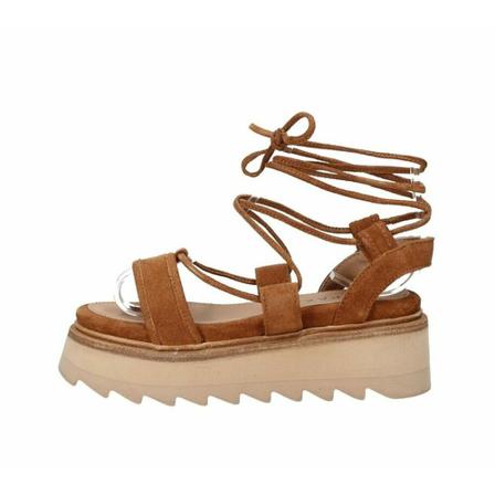 Apepazza, Flat Sandals Brązowy, Kobieta, Rozmiar: 39 EU