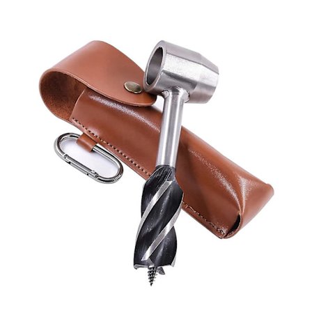 Survivor Tools Manuell Auger - 1" Scotch Eye - Trä Handvev