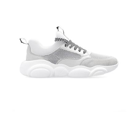 Moschino - Sneakers - Grå - Dam - Storlek: 39 Eu, Dam, Storlek: 39 EU