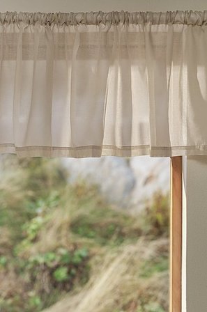 Jotex - Schabracke Beige - CORINNE - Kaufe Kurzgardinen bei Jotex