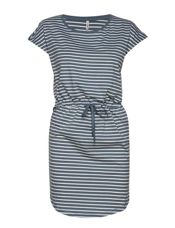 Onlmay S/S Dress Dresses T-shirt Dresses Blå ONLY