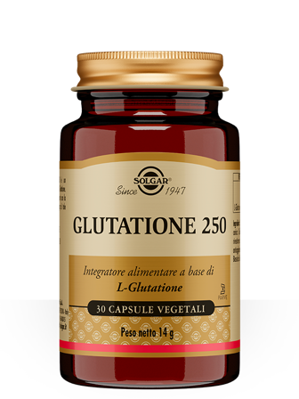 Solgar Glutatione 250 - 30 Capsule Vegetali Antiossidanti