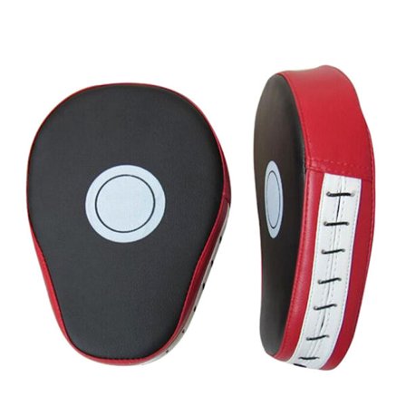 1Pc Kick Boxing Mitt Focus Handsker Pad Træning Punch Target PU