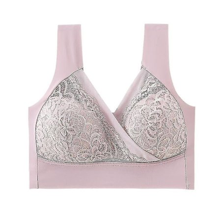 Dam Bralette Push-up BH Sömlösa Vestee Spetsunderkläder