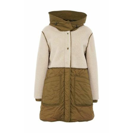 Woolrich - Vinterkappor - Grön - Dam - Storlek: L, Dam, Storlek: L