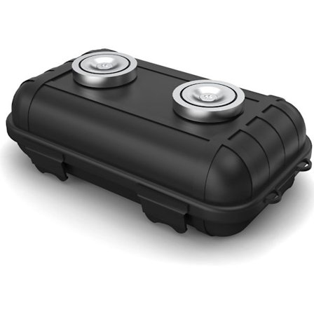 Magnetisk nøkkelboks, magnetisk nøkkelholder under bil, gjem en nøkkel magnetisk bil vanntett nøkkelholder nøkkelkasse{f2}