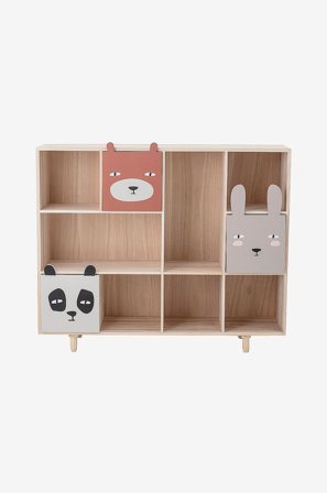 Bloomingville MINI - Bokhylla Calle - Grå - Barnhyllor & förvaring - Från Homeroom