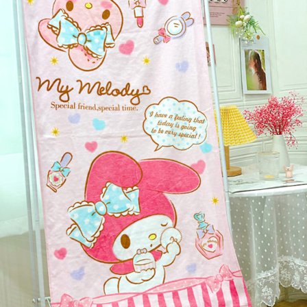 BadeHåndkle for Barn med Søtt Tegneseriemotiv, Myk Bomull, Strandhåndkle for Småbarn 120 x 60 cm