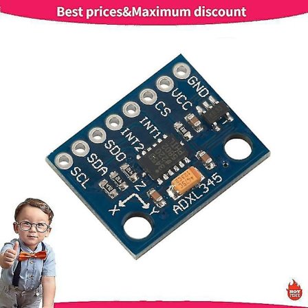 Adxl345 Digitalt Tyngdekraftsensor 3-akset Accelerations-Hældningssensorer Til Arduino,x Sensorer Modul Iic Spi Erstatter Adxl335
