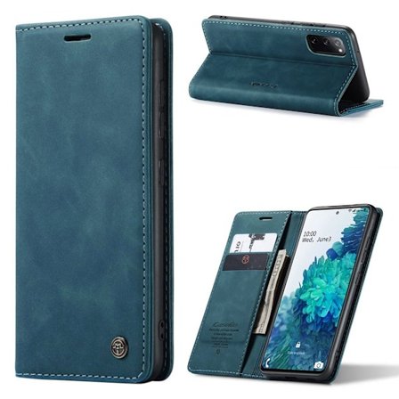 CaseMe Samsung Galaxy S20 FE 5G / S20 FE Vintage Case - Sininen