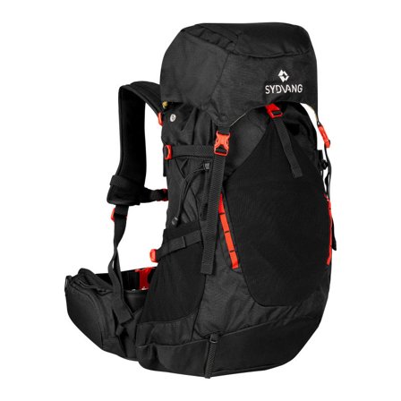 Sydvang Montana Daypack 40 L hiking backpacks Black OneSize