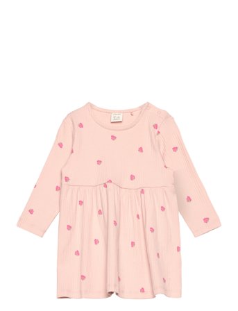 Lindex | Dress Raspberry Rib | 80