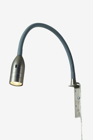 Aneta Lighting - Sänglampa Sensilo - Grå - Vägglampor - Från Homeroom