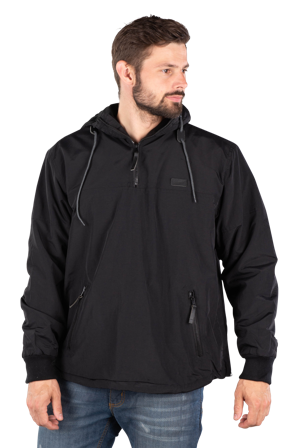 Brandit Luke Windbreaker Jacket Black M