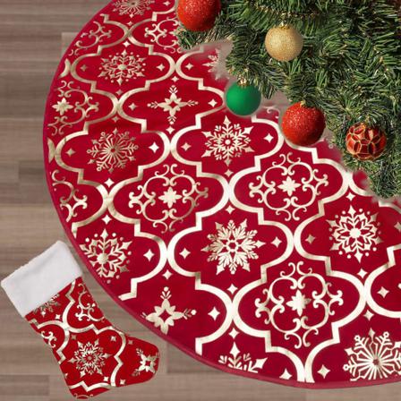 Julgranskjol 48 Tum Stor Med Gratisstrumpa Xmas Tre