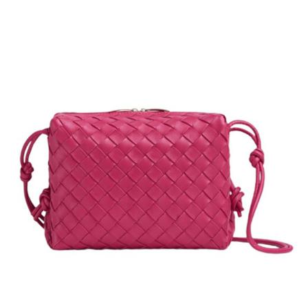 Bottega Veneta MiniTas , Roze , Dames , Maat: ONE Size Schoudertassen