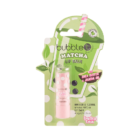 BubbleT Boba Tea Matcha Lip Balm Läppvård Unisex Grön 4,5 G
