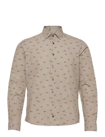 8646 - Gordy Sc Beige XO Shirtmaker By Sand Copenhagen