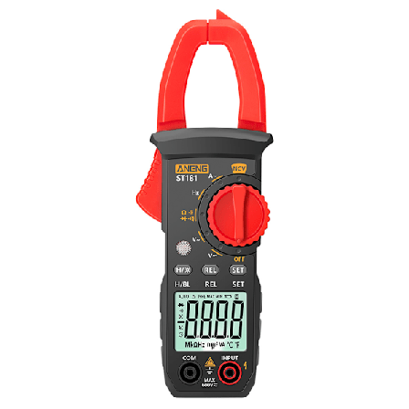 ST181 Digital Klypetang for DC/AC Strøm 4000 Tellinger Multimeter Amperemeter Spenningstester Bil Amp Hz Kapasitans NCV Ohm