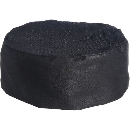 Acsergery 1 kpl Musta Kokinhattu Hengittävä Verkkopäällinen Pääkallomyssy Unisex Kokinpipot Unisex Hieno Lahja