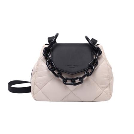 Tote Taske 2022 Hit Vinter PU Læder Polstret Quiltet Dame Designer Håndtaske Luksus Mærke Kæde Skulder Crossbody Tasker