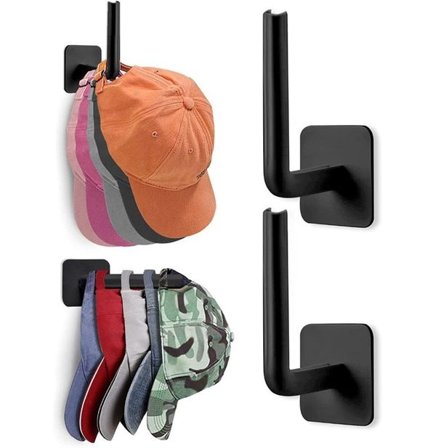 Vägghängare till keps - Svart