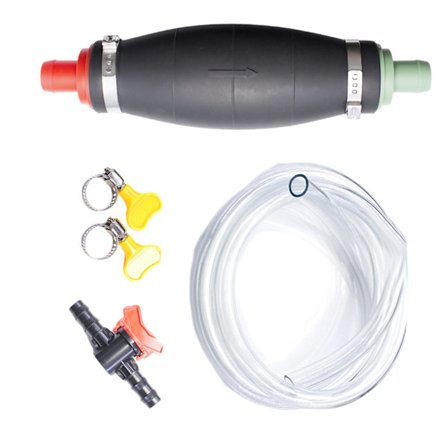 Håndpumpe til benzin, olie med slange