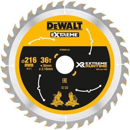 Dewalt DT99569 Sågklinga 36T, Såga