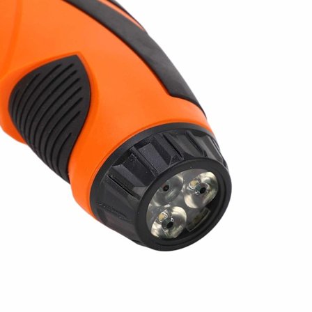 Langaton ruuvimeisseli monitoiminen ladattava sähköruuvimeisseli sarja huonekalujen kokoamiseen oranssi