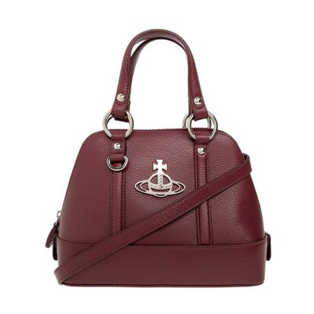 Vivienne Westwood, Jordan Small shoulder bag Rood, Dames, Maat:ONE Size,leer
