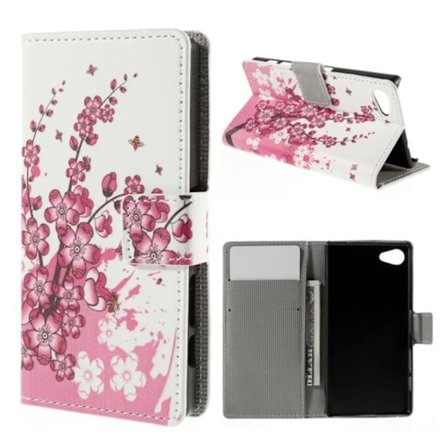 Plånboksfodral Sony Xperia Z5 Compact - Körsbärsblommor
