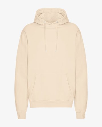 Classic Organic Hood - Ivory White - Male - S