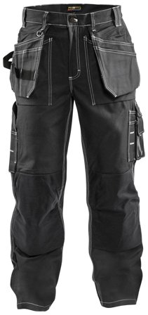 Blåkläder 153013709900C154 Arbetsbyxa svart Svart, Kläder