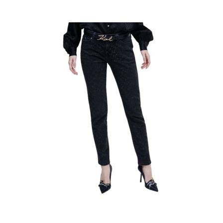 Karl Lagerfeld - Skinny Jeans - Svart - Dam - Storlek: W25, Dam, Storlek: W25