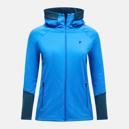 Peak Performance - Rider Essentials Midlayer Zip Hood Femme