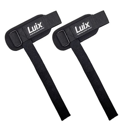 Vektløfterstropper, håndleddsstøtte for menn, tykke komfortable løftestropper, sikker passform