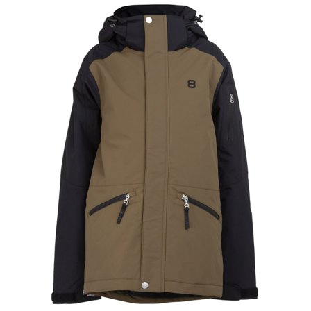 8848 Altitude Junior Axl Jacket Children lined ski jackets Brown 120