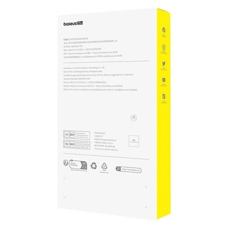 Baseus SkyRing 360° telefonfodral med stativ för iP 14 Pro + glas och rengöringssats (lila)