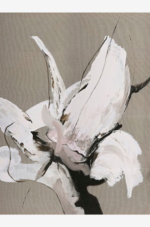 Malerifabrikken - Lin Maleri / Madaire / 90x120 Cm - Hvit - Bilder & skilt - 90X120 - Fra Homeroom