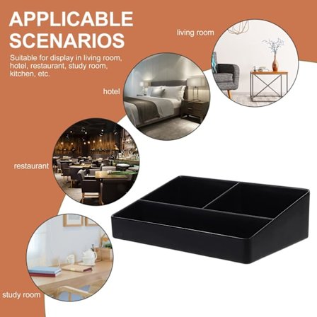 Kaffetillbehör Organizer 3 fack Kaffeebar Tillbehör