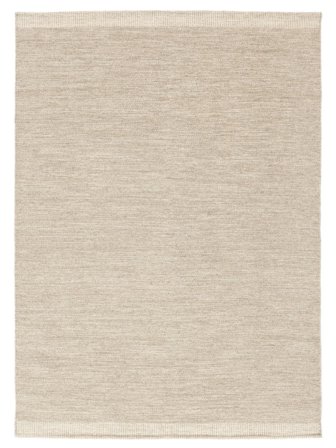 Einfarbig Groß Serafina Teppich - Beige 300X400 Wolle, Im Skandinavischen Stil