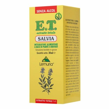 Lemuria Salvia Estratto Totale Integratore in Gocce 30ml