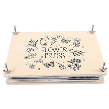 1 Sæt Blomsterpresse Professionelt Blomsterpresse Sæt Planteprøve Presse Værktøj DIY Blomstersæt